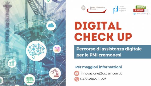 tech Cremona Cam.Com. attivato il servizio gratuito 'Digital Check Up'