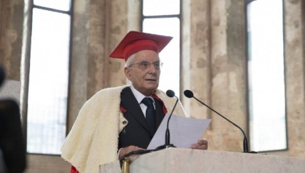 Mattarella: è tempo di un diritto universitario europeo
