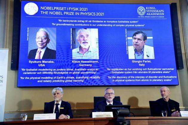 A GIORGIO PARISI IL NOBEL PER LA FISICA