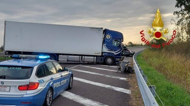 Tavazzano (Lodi) Stamane , domenica 10 ottobre, un morto da incidente stradale