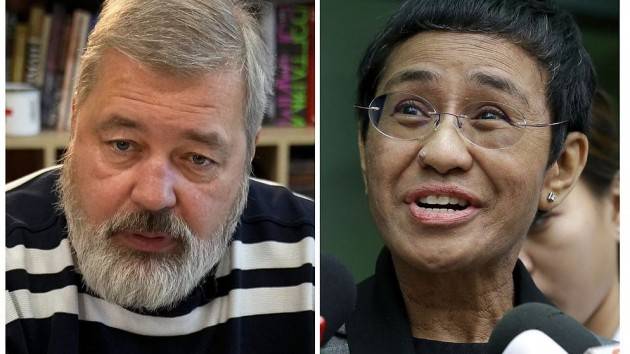 CNDDU Maria Ressa e Dmitry Muratov (premio Nobel per Pace 2021)