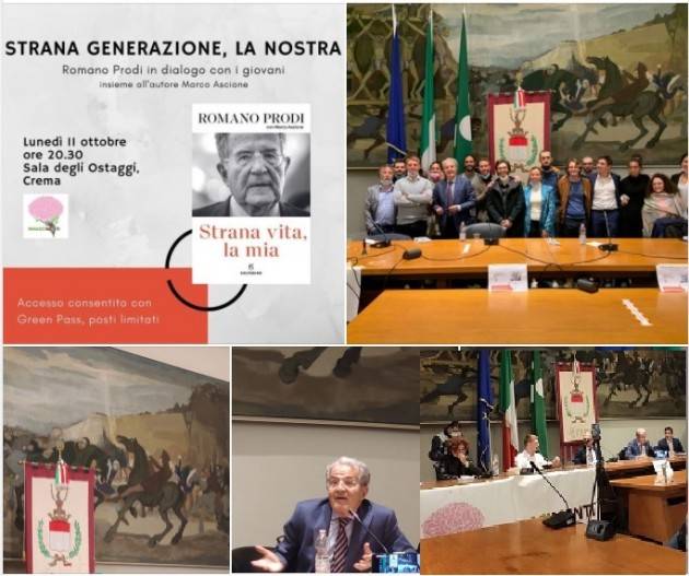 Prodi a Crema  Emanuela Nichetti Un successo la serata #RinasciMenti