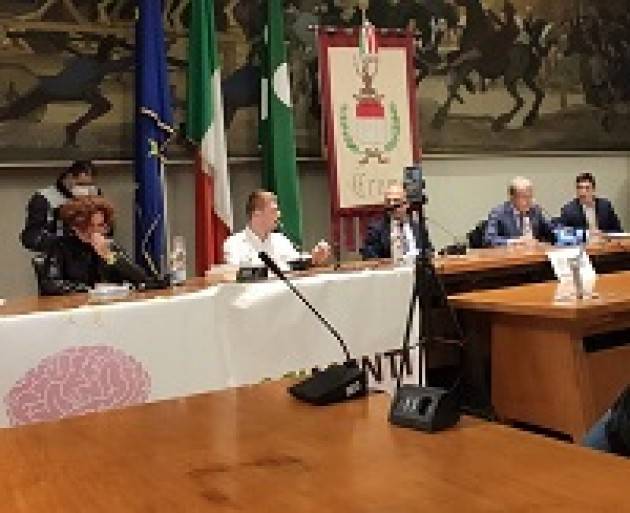 Prodi a Crema  Emanuela Nichetti Un successo la serata #RinasciMenti