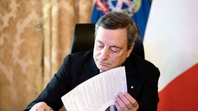 Green Pass Draghi firma Dpcm linee guida P.A. Senza certificato non si lavora