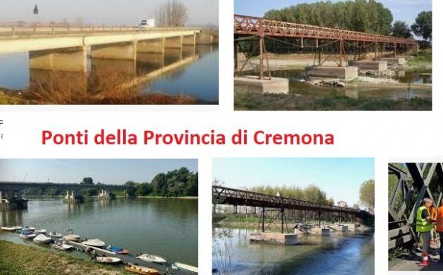 Provincia Cremona Signoroni: ‘Confermate nuove risorse per ponti e viadotti’