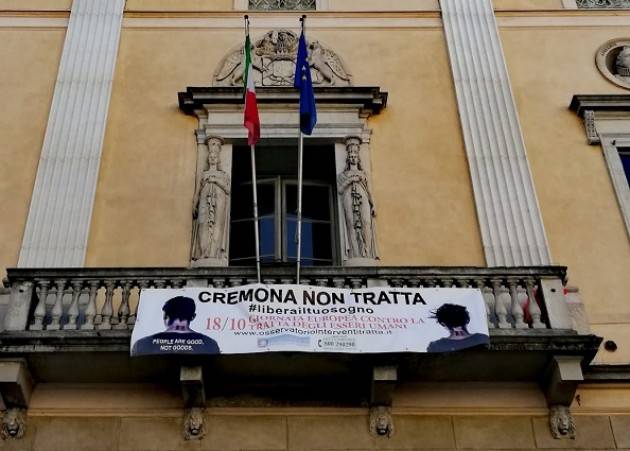 Il Comune di Cremona celebra la Giornata Europea contro Tratta esseri umani