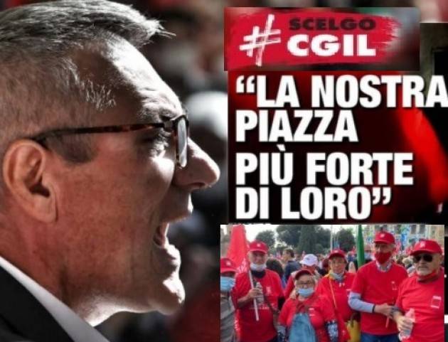 Intervento di Landini,sg Cgil, alla manifestazione antifascista di Roma 