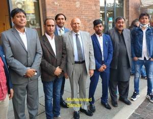 CR Il Sindaco incontra  Governatore Punjab pakistano, Chaydray Muhammad Sarwar