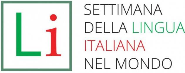 Al via lunedì 18 ottobre XXI edizione Settimana Lingua Italiana nel Mondo.