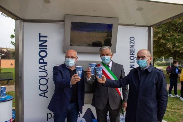 Pozzaglio , Padania Acque : inaugurata la casa dell’acqua Fonte San Lorenzo (video)