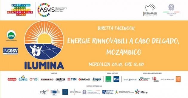 Energie rinnovabili a Cabo Delgado: l’Aics Mozambico al Festival dello Sviluppo Sostenibile 2021
