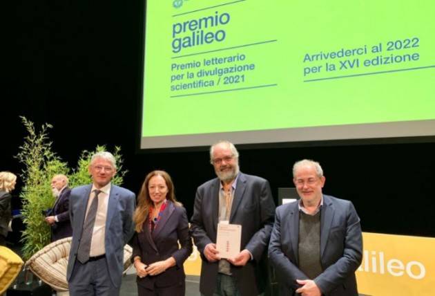 Premio Galileo per la divulgazione scientifica a Pier Paolo Di Fiore
