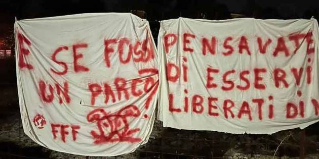 Ex SNUM CR Altra grana per il Comune il Fridays For Future chiede un parco