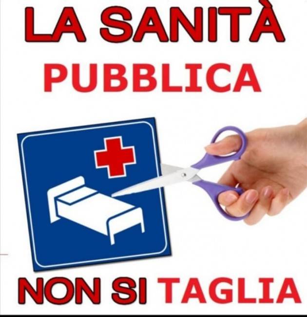 Sanità Cremonese ADESSO BASTA confermato sabato 30 presidio davanti Hosp 