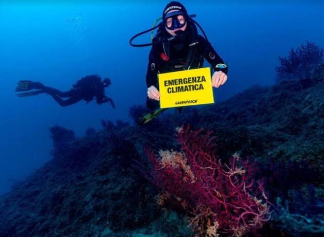 All’Isola d’Elba 18 gradi centigradi a 40 metri di profondità