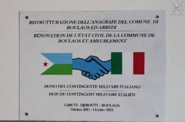Il contingente italiano al fianco delle Amministrazioni locali in  Gibuti