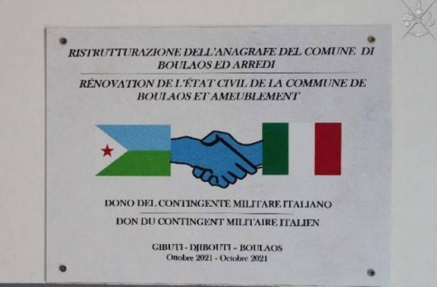 Il contingente italiano al fianco delle Amministrazioni locali in Gibuti