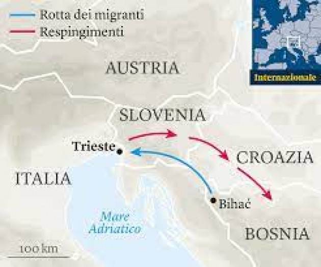 Cremona Pianeta Migranti. Dove la rotta balcanica è diventato un cimitero.