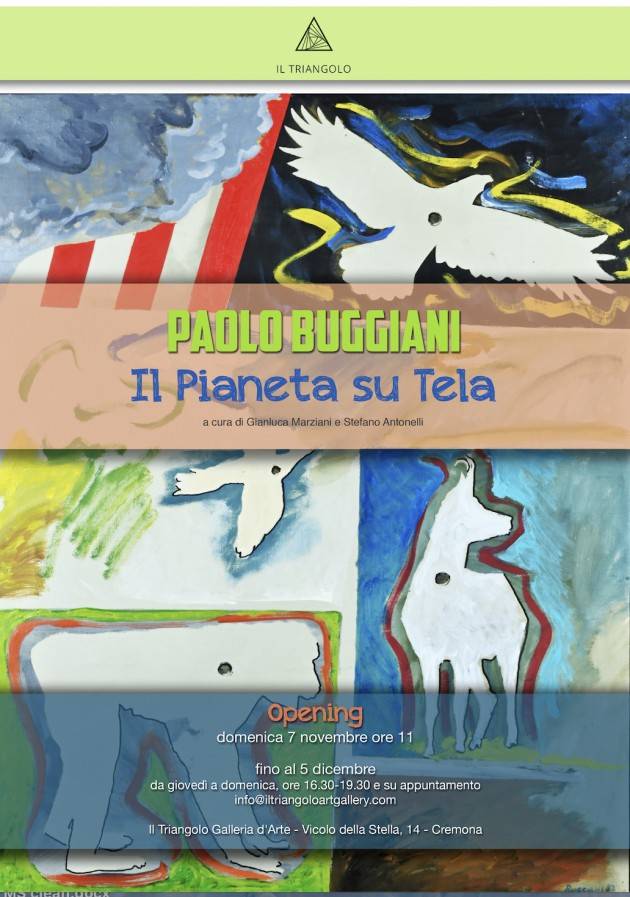  PAOLO BUGGIANI Il Pianeta su Tela Cremona, 7 novembre - 5 dicembre 2021