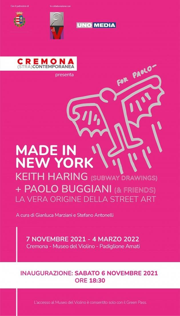 MdV CREMONA(STRA)CONTEMPORANEA  mostra   'MADE IN NEW YORK'