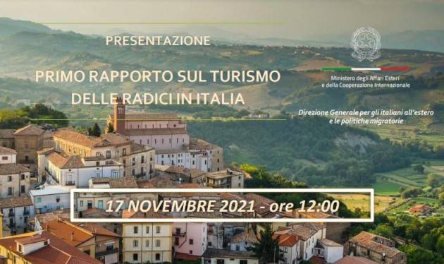 Alla Farnesina la presentazione del ''Primo rapporto sul turismo delle radici in Italia''