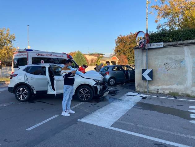 CREMA  SCHIANTO A SAN BERNARDINO: 5 FERITI