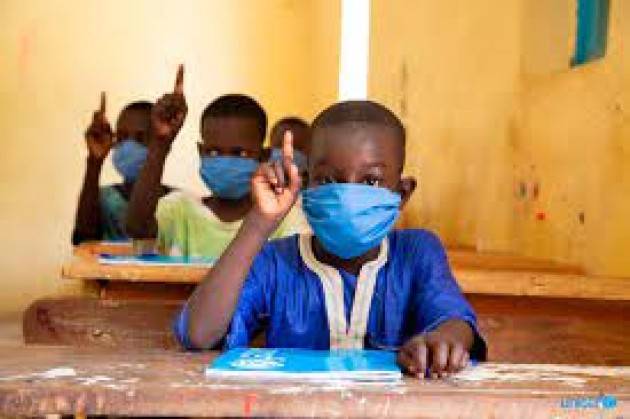 Unicef: riaperte le scuole in 18 paesi DEL Medio Oriente e Nord Africa