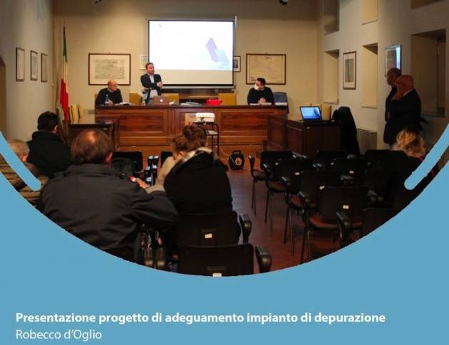 Padania Acque  a Robecco d’Oglio presenta il potenziamento depuratore esistente