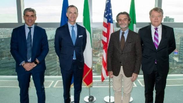 Delegazione Usa in Lombardia