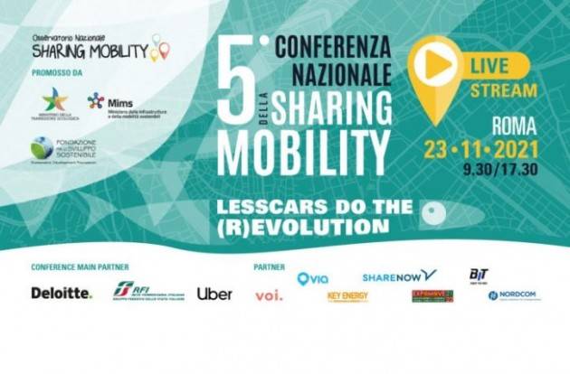 A Roma la 5° Conferenza Nazionale della Sharing Mobility