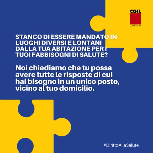 SPI CGIL  Nostre proposte per la riforma servizio sanitario regionale Lombardo
