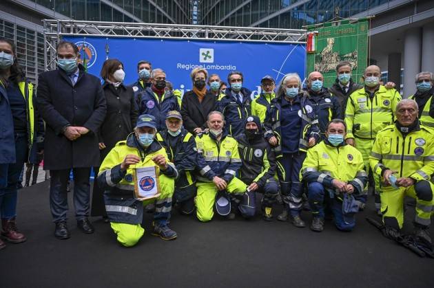 Regione Lombardia ringrazia anche i volontari cremonese dell’emergenza Covid