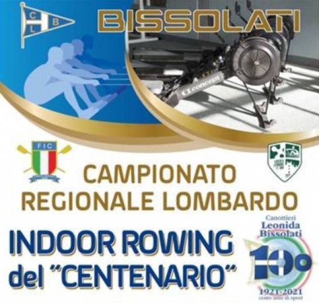 Canottieri Bissolati Cremona Campionato Lombardo Indoor Rowing del centenario