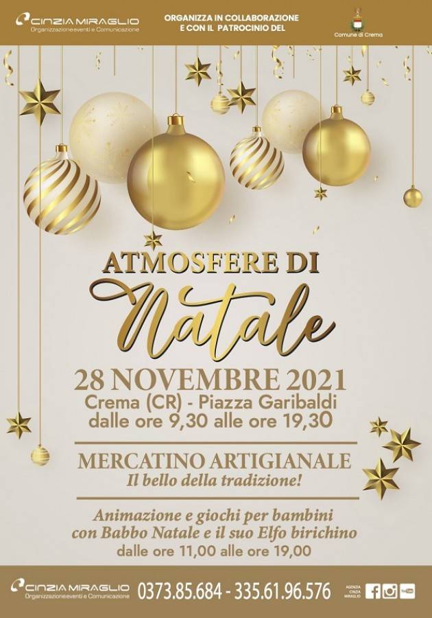 Tutto pronto per il Natale a Crema (programma definitivo)
