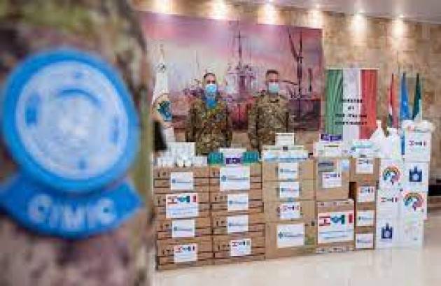Caschi Blu donano medicinali alle Forze Armate libanesi