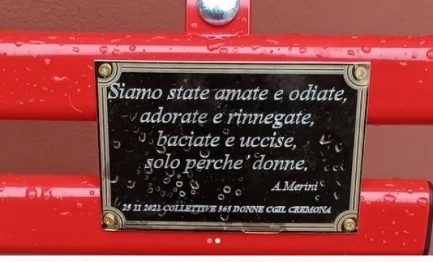 Cgil Cremona  Riuscita iniziativa contro violenza di genere.