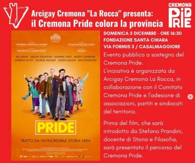 Casalmaggiore Arcigay La Rocca presenta...il Cremona Pride colora la provincia!