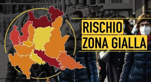  LOMBARDIA ZONA GIALLA TRA 10 GIORNI PROVINCIA DI CREMONA NUMERI DA ZONA ROSSA