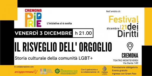  Porte Aperte Festival Fierissimi aver collaborato col Cremona Pride
