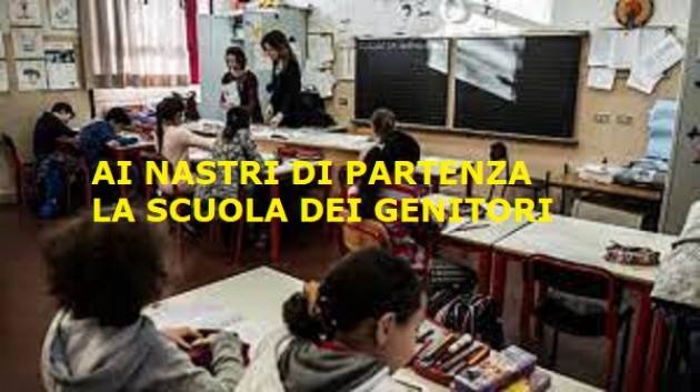 AI NASTRI DI PARTENZA LA SCUOLA DEI GENITORI