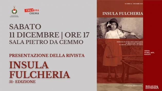  Crema Ritorna tradizionale appuntamento con Rivista Museo civico Insula Fulcheria