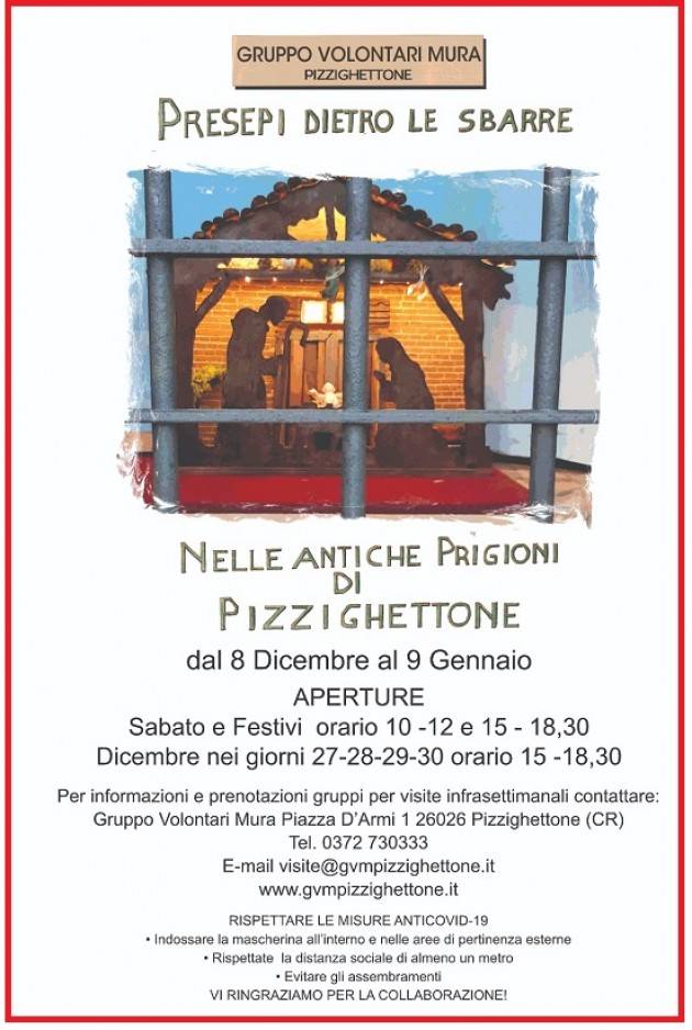 A Pizzighettone (Cr) torna l'evento natalizio 'I Presepi dietro le Sbarre'