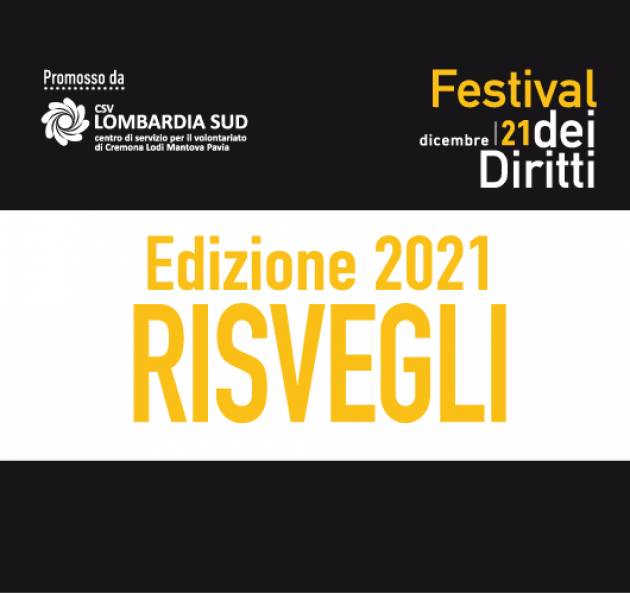 Festival Diritti: memo 7- 9 dicembre provincia Cremona