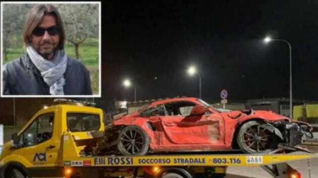CR Il bresciano  Fabrizio Antonuzzi, si schianta e muore circuito San Martino