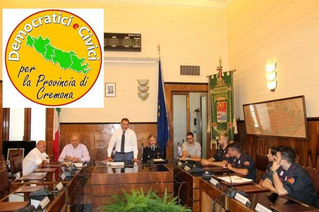 Idee Lista ‘Democratici e Civici ’ in vista voto del 18/12  Provincia CR