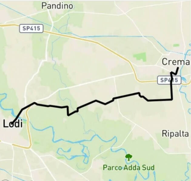 Matteo Piloni (Pd) Soddisfatto per accettazione ciclopedonale Crema-Lodi