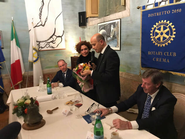  Il Sindaco Bonaldi ospite del Rotary Club Crema - FOTO