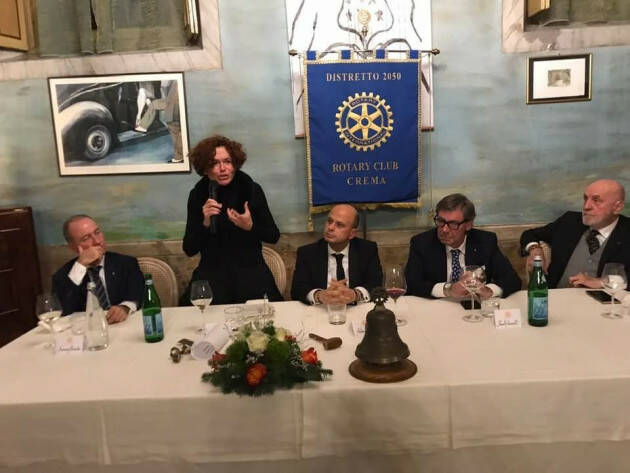  Il Sindaco Bonaldi ospite del Rotary Club Crema - FOTO