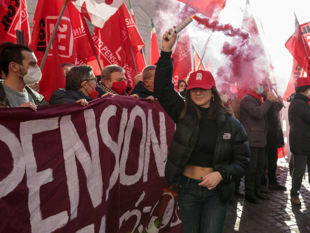 Pensionati e Giovani hanno partecipato assieme allo sciopero generale del 16 dicembre