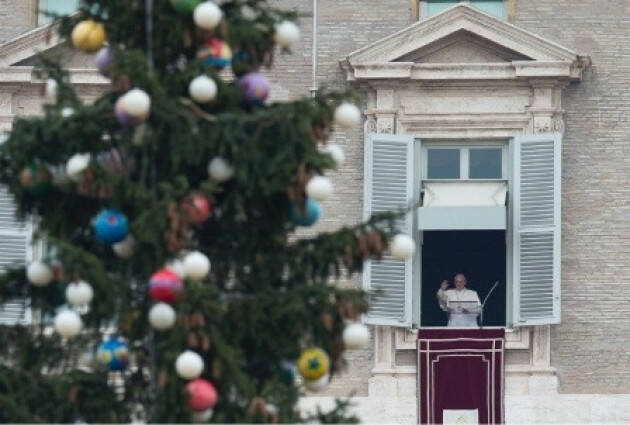 Papa Francesco: speriamo e preghiamo in attesa del Natale